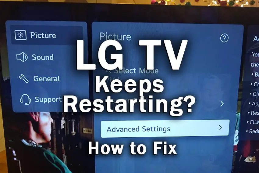 lg tv keeps restarting