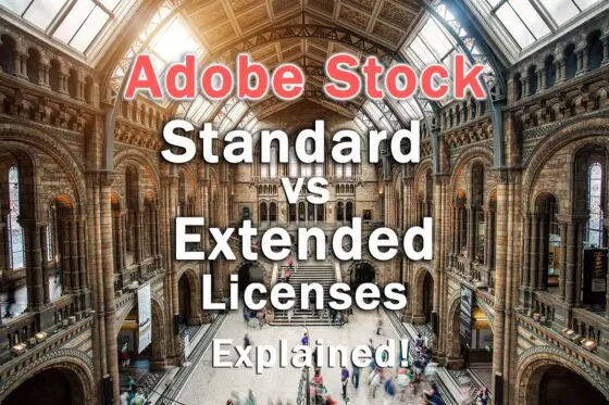 Adobe Stock Standard vs Extended License (2024) Explained!