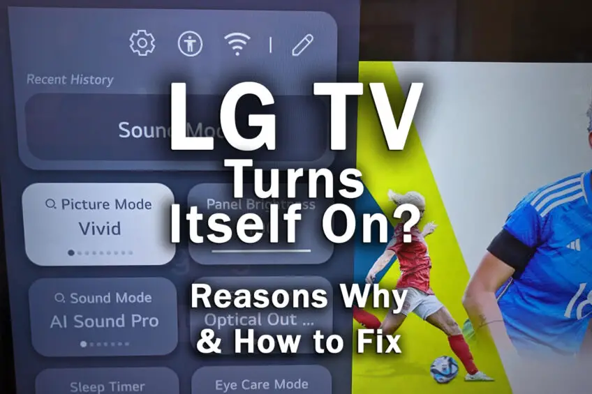 LG TV Turns Itself On? (Why & HOW to Fix It!)