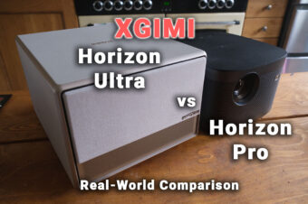 XGIMI Horizon Ultra vs Pro (Hands-On Comparison)